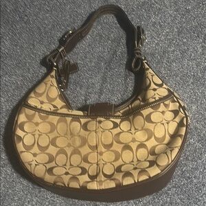 Brown Patterned Women's Bag